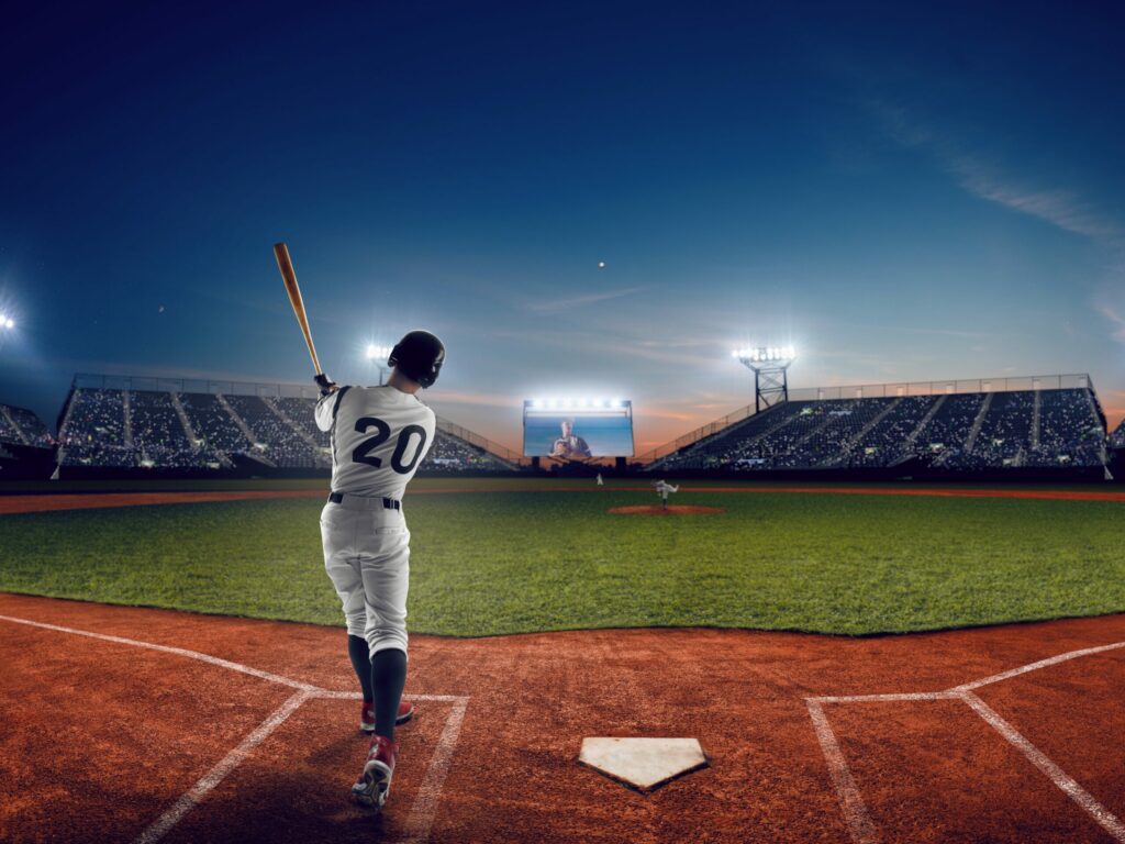 Baseball player prepares for a swing scaled 1